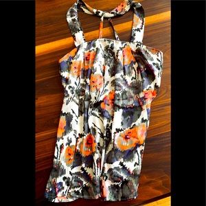 Anthropologie halter blouse